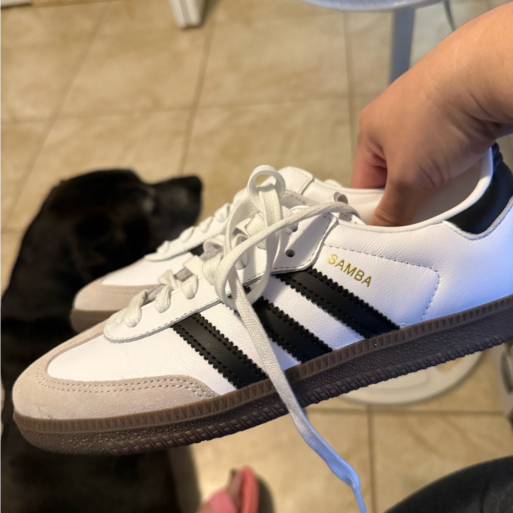 Adidas Sambas size 7, brand new never worn
